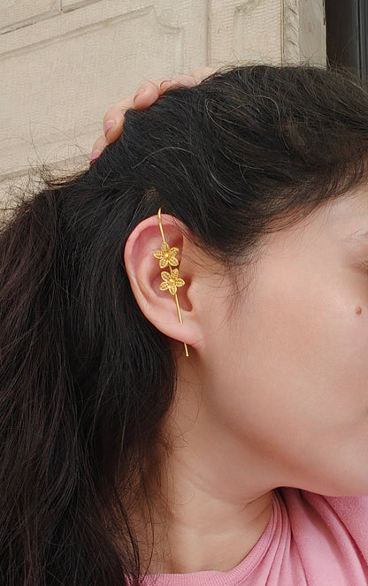 Flower Earcuff