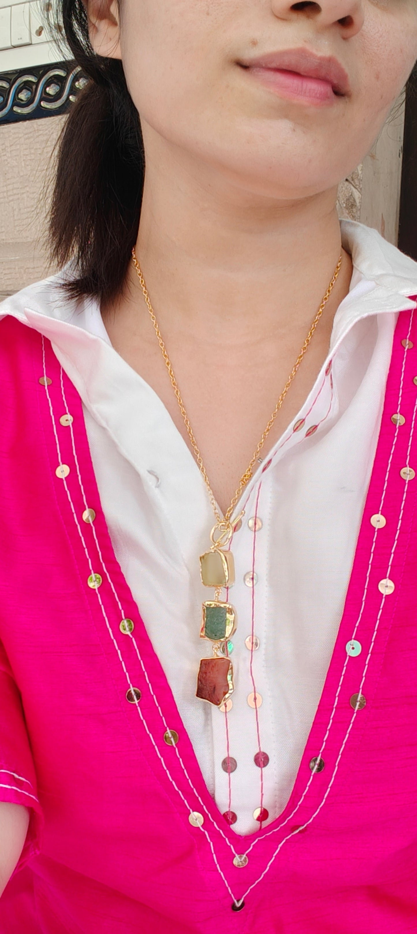 Tribhanga Neckpiece