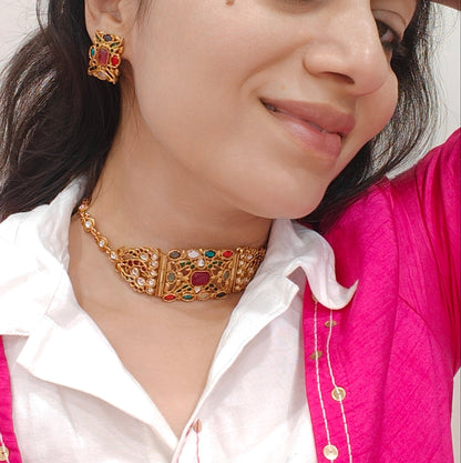 Durga Choker Set