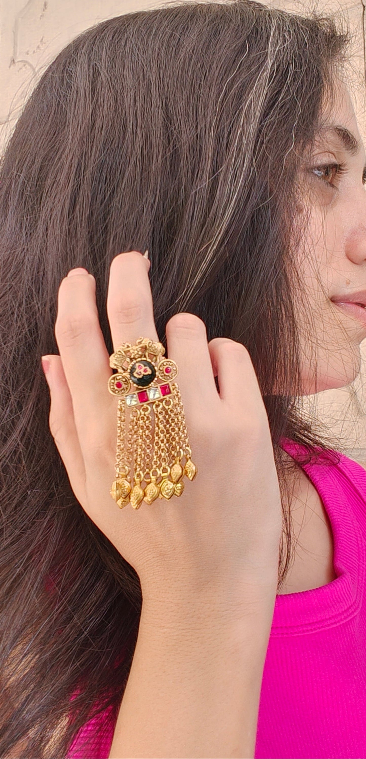 Mayura Cascade Ring
