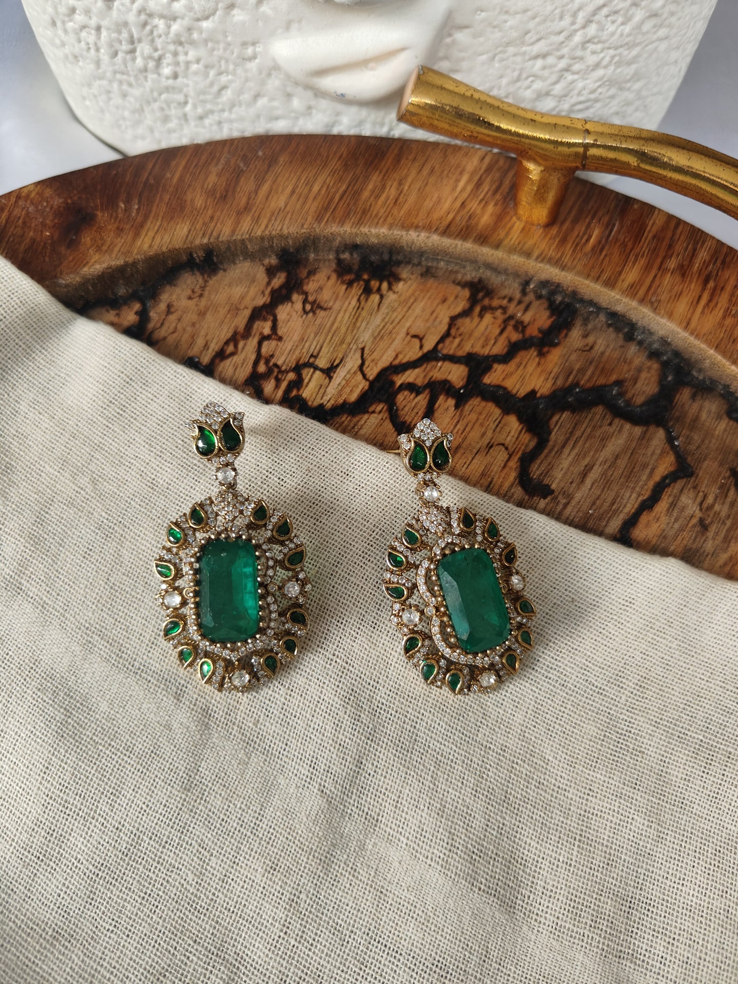 Emerald Royale Earrings