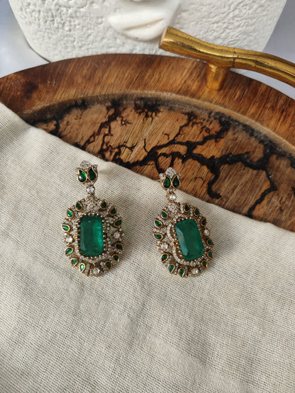 Emerald Royale Earrings