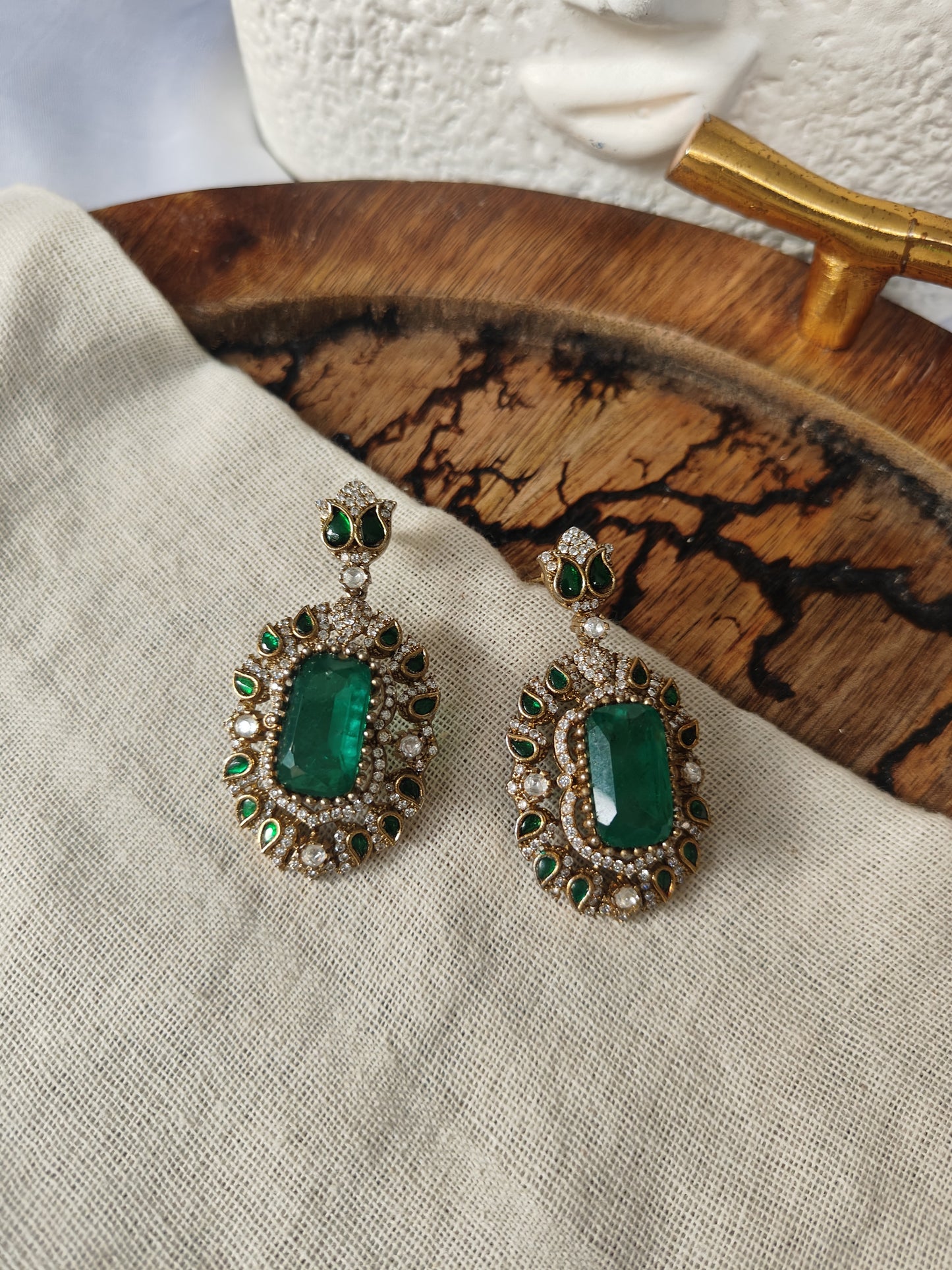 Emerald Royale Earrings