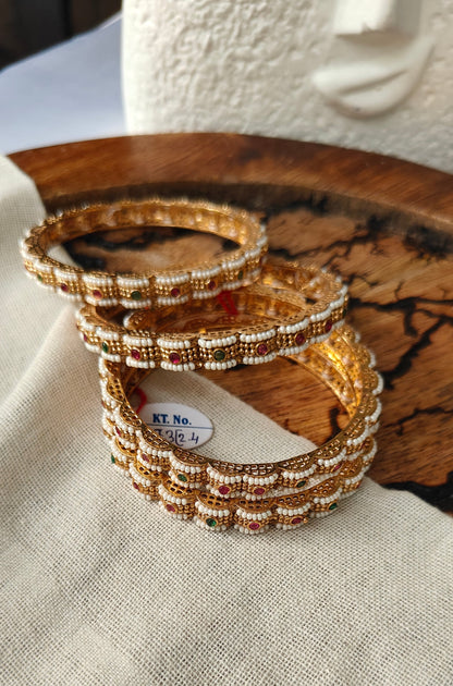 Shail Bangles (Pair of 4 bangles)