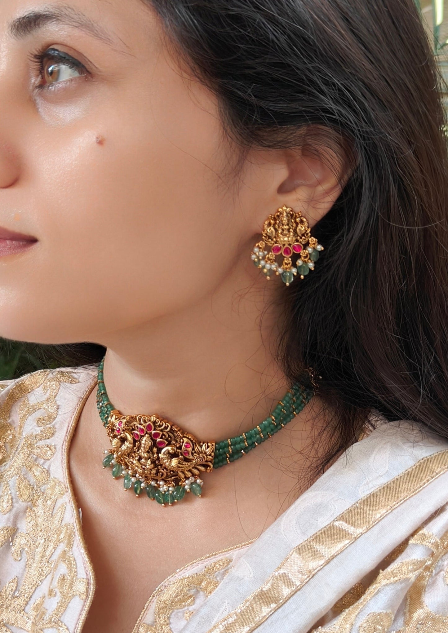 Laxmi Choker with Earrings