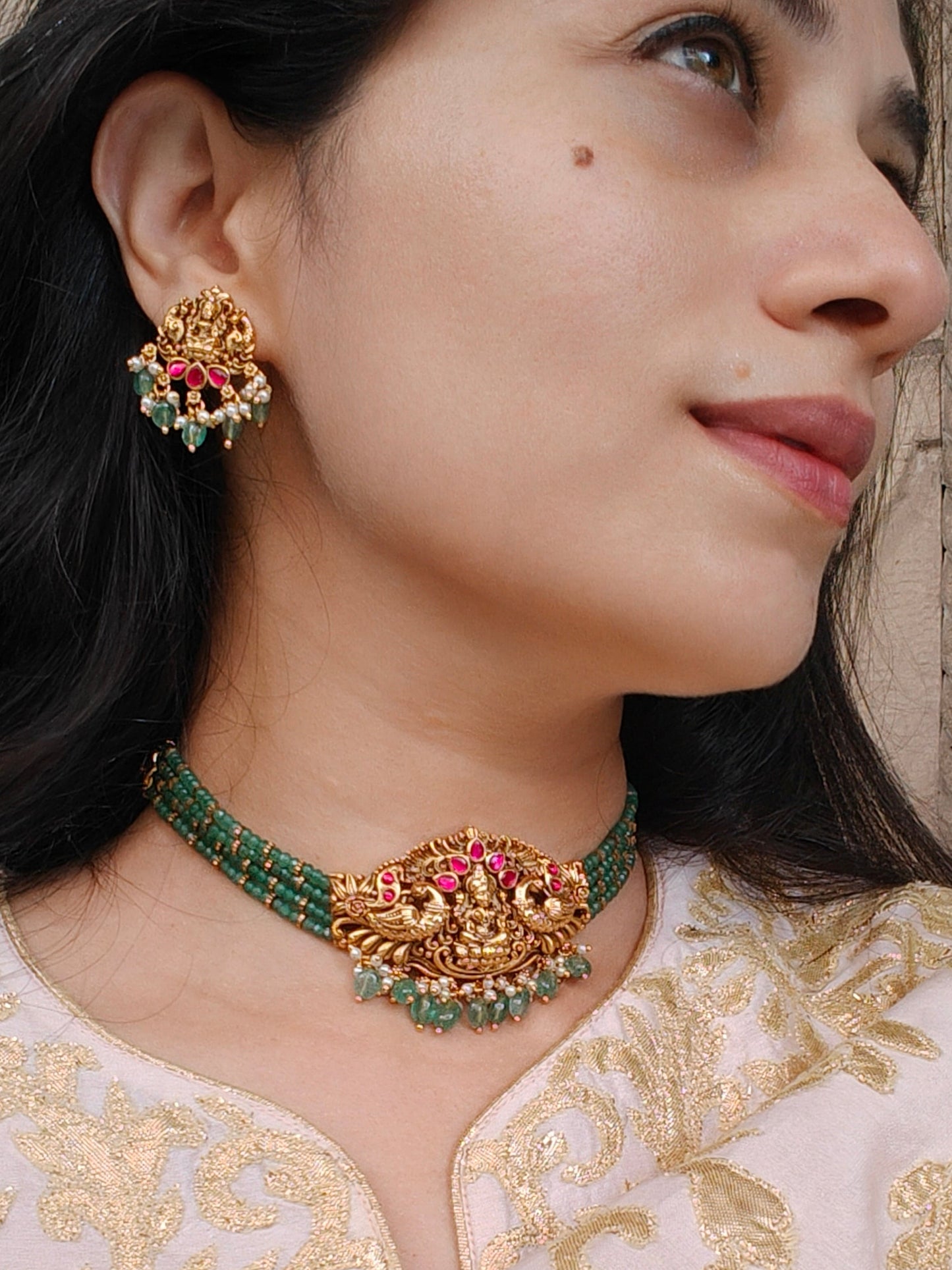 Laxmi Choker with Earrings