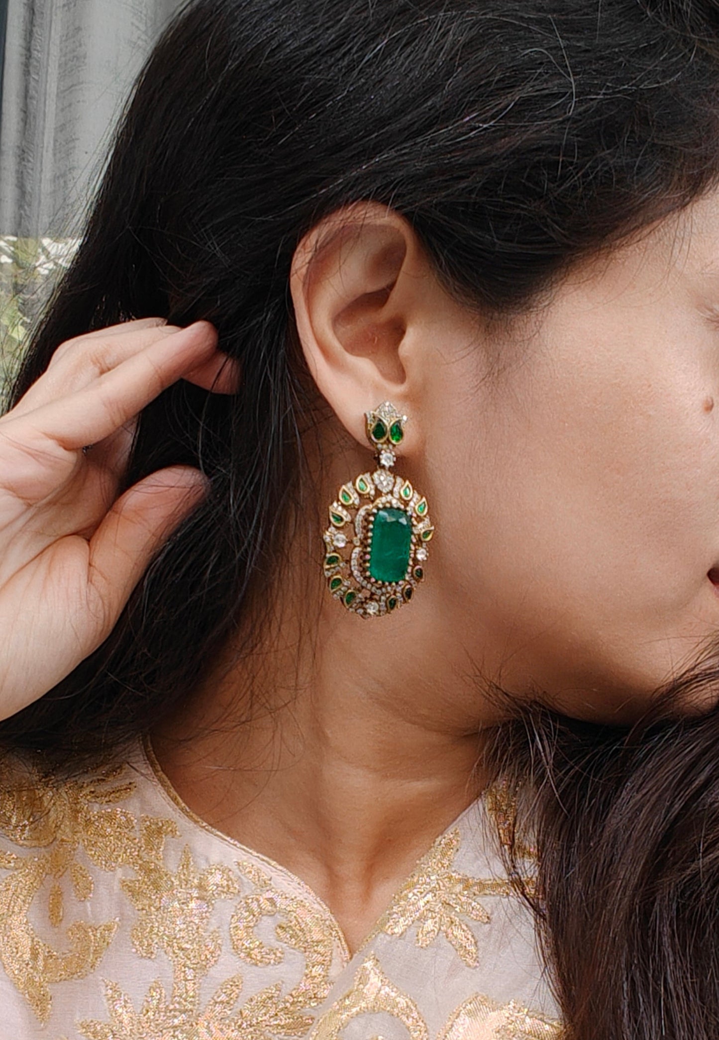 Emerald Royale Earrings