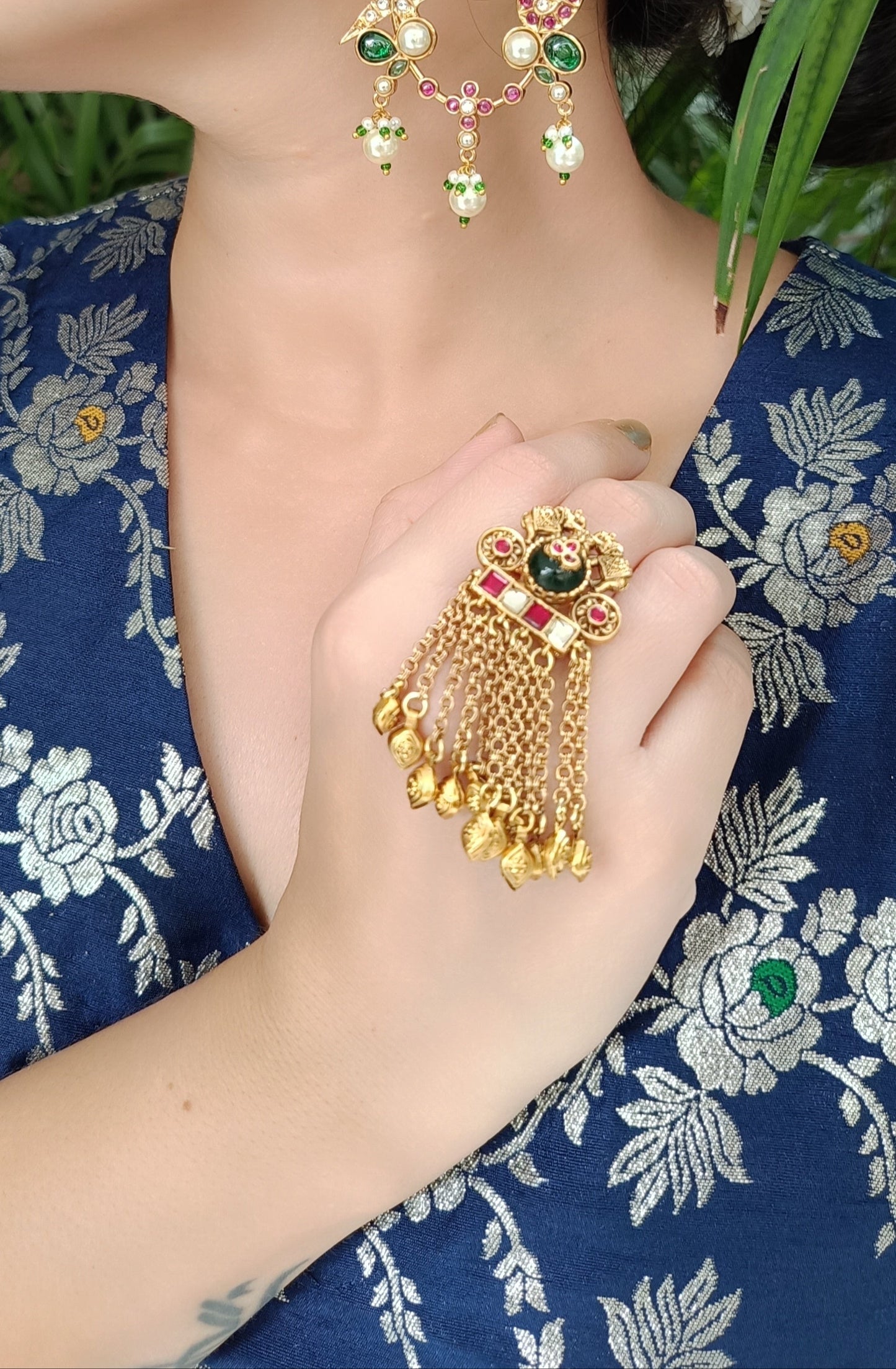 Mayura Cascade Ring