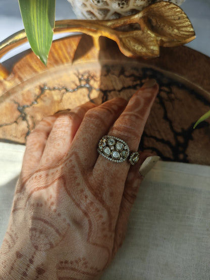Ethereal Gemstone Statement Ring