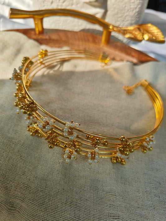 Ghungroo Pearl Choker