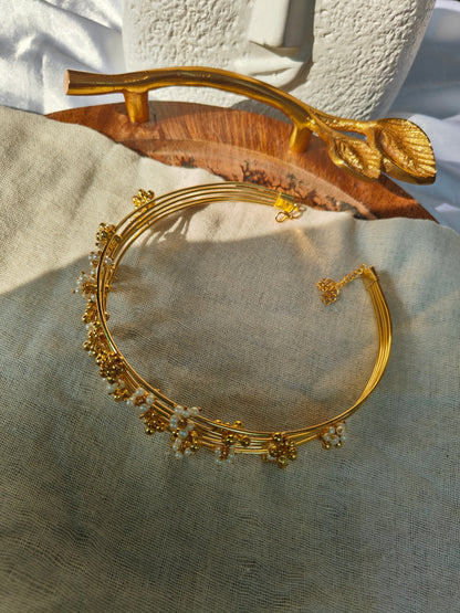 Ghungroo Pearl Choker