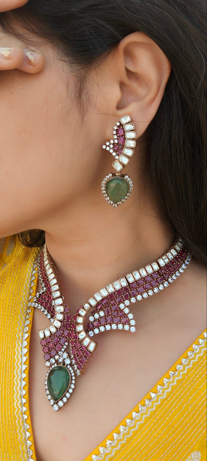 Jodha Bai Fusion Statement Set