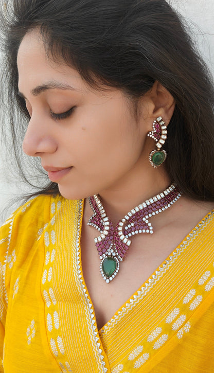Jodha Bai Fusion Statement Set