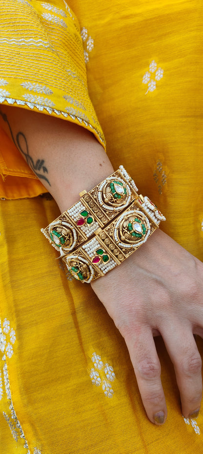 Kalp Jadau Bangles