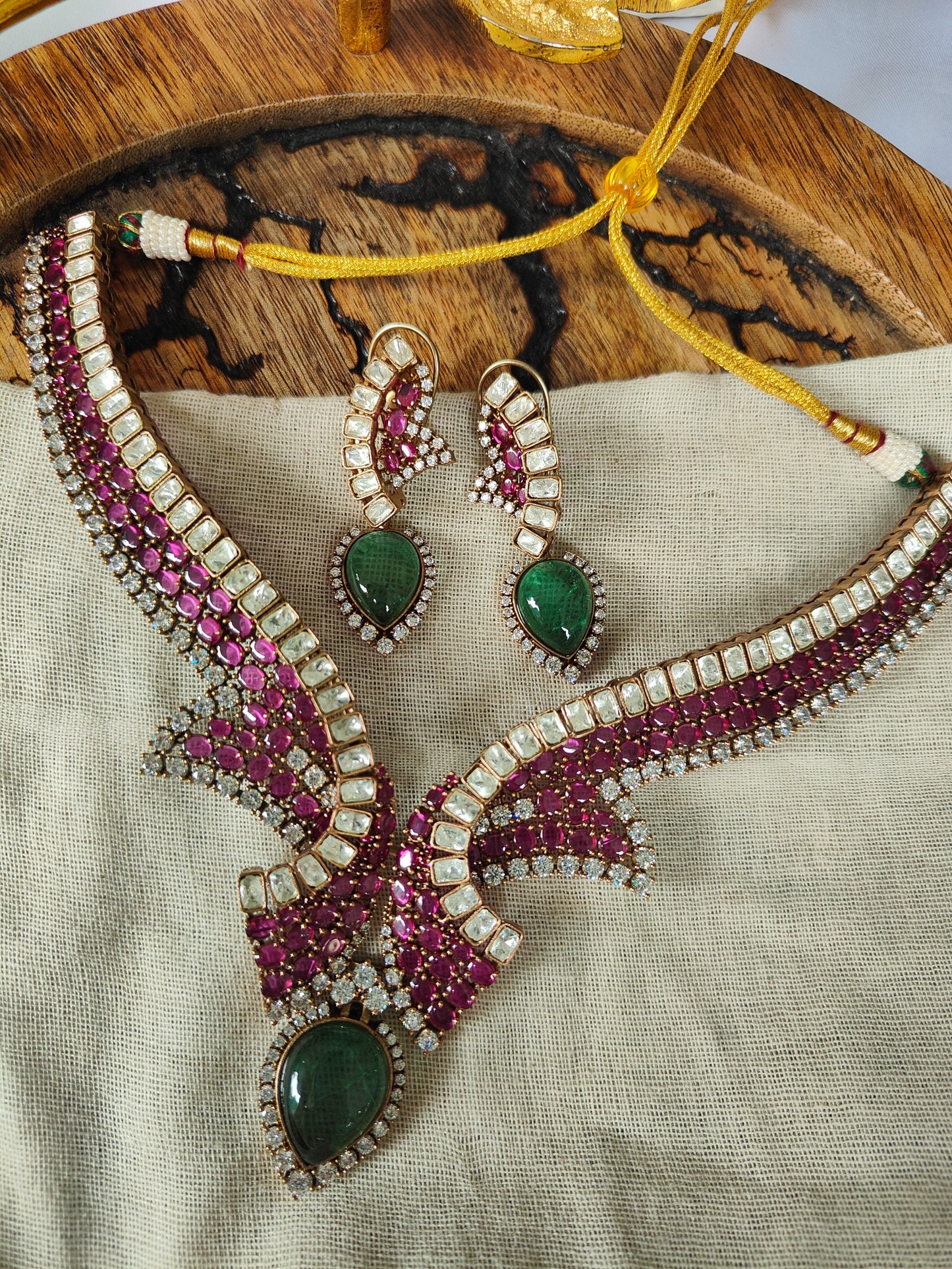 Jodha Bai Fusion Statement Set