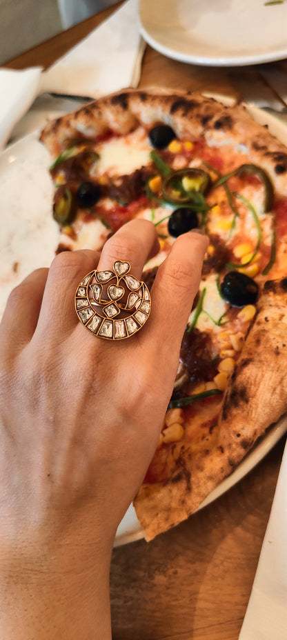 Crescent Moon Ring