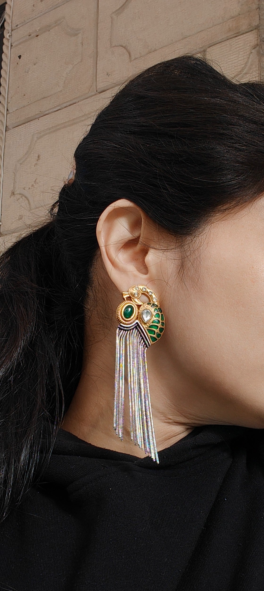 Mayura Tassel Earrings