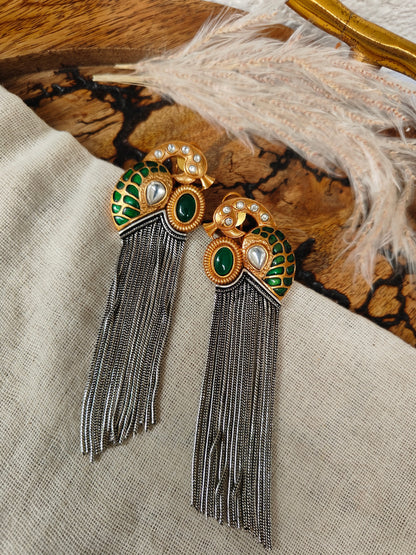 Mayura Tassel Earrings