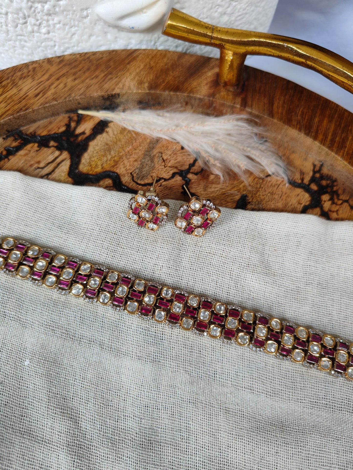 Kundan Necklace Set