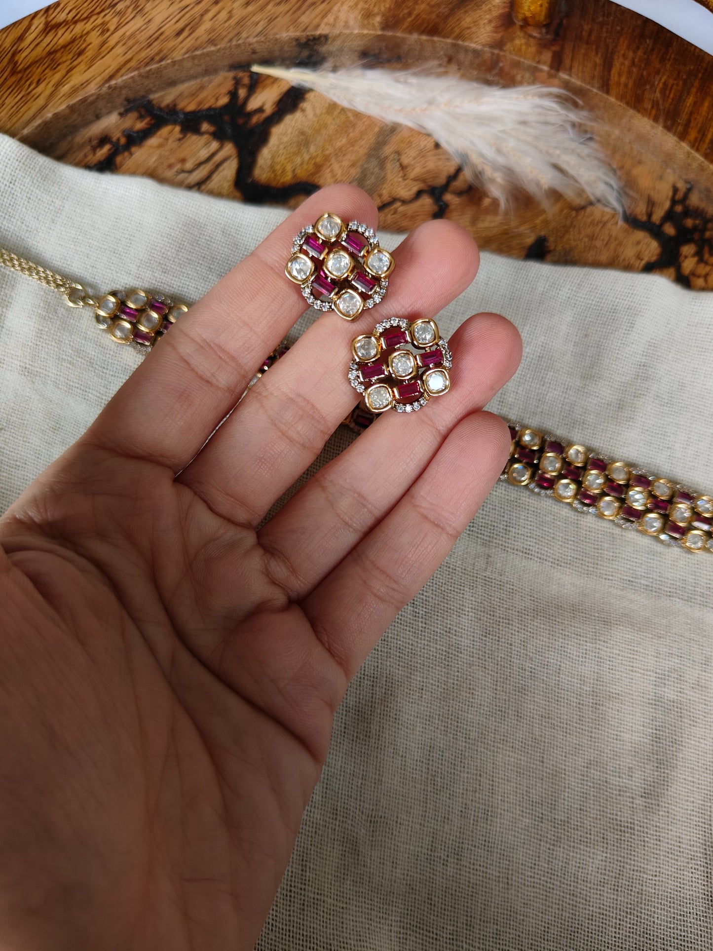 Kundan Necklace Set