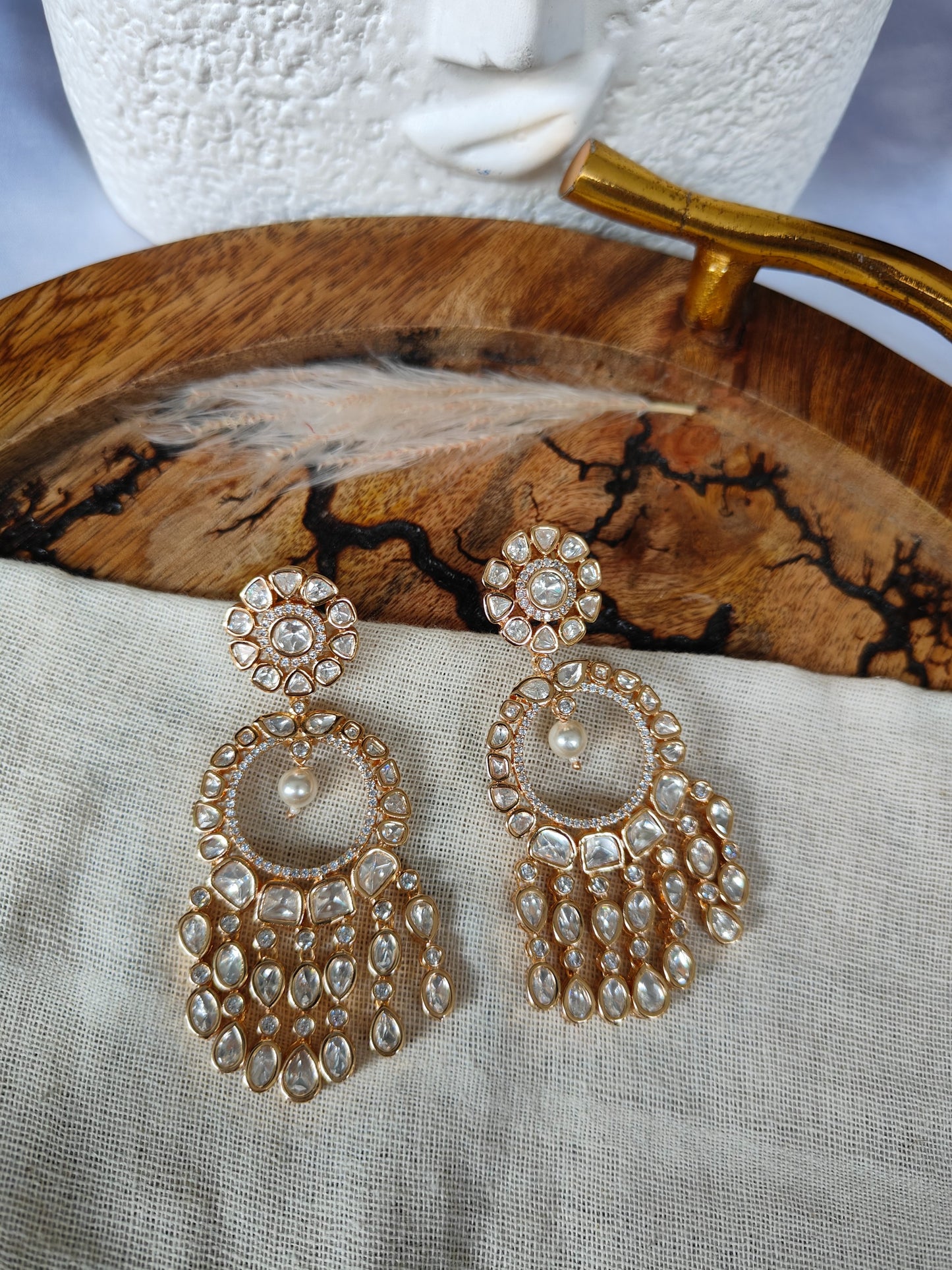 Zoya Kundan Earrings