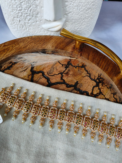 Zeenat Gold Bracelet