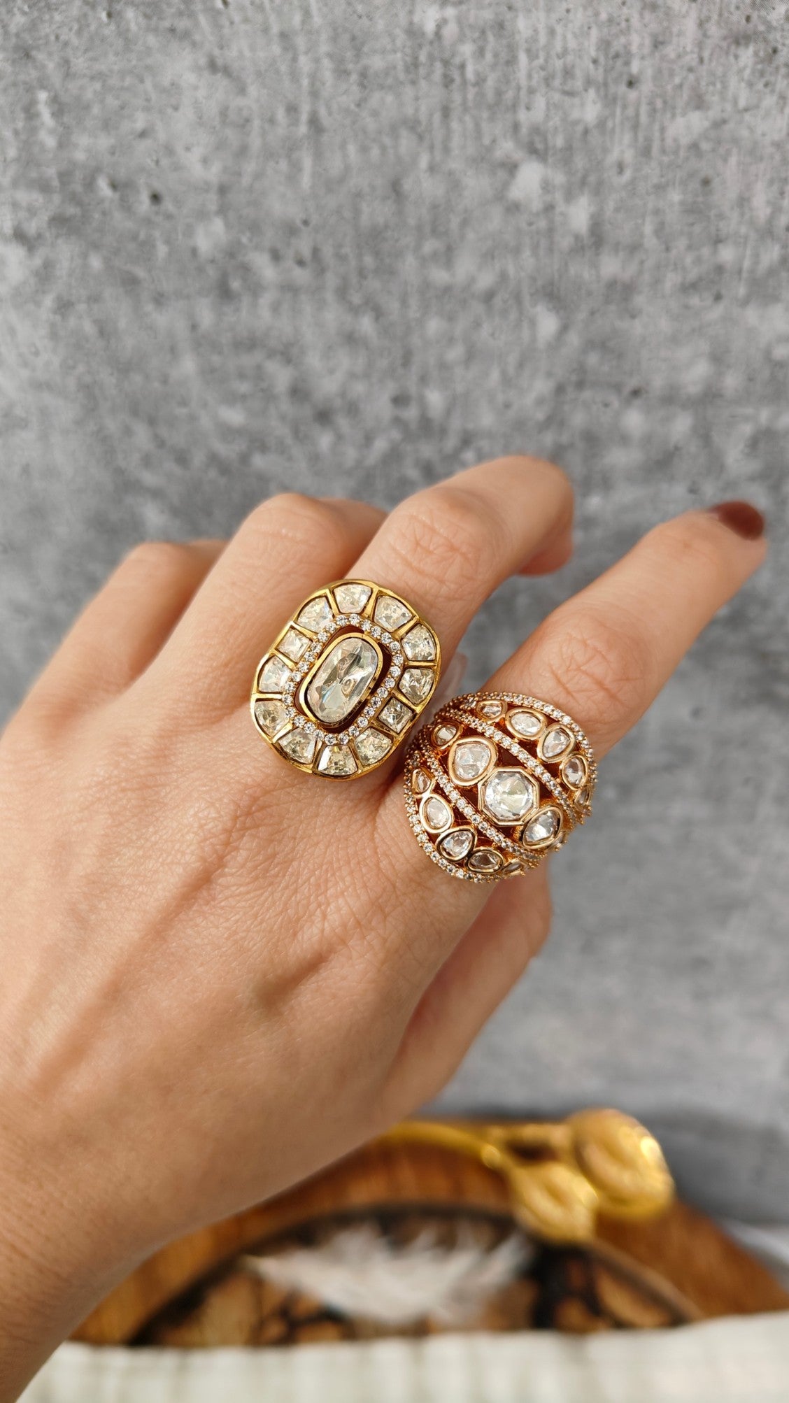 Rosette Statement Ring