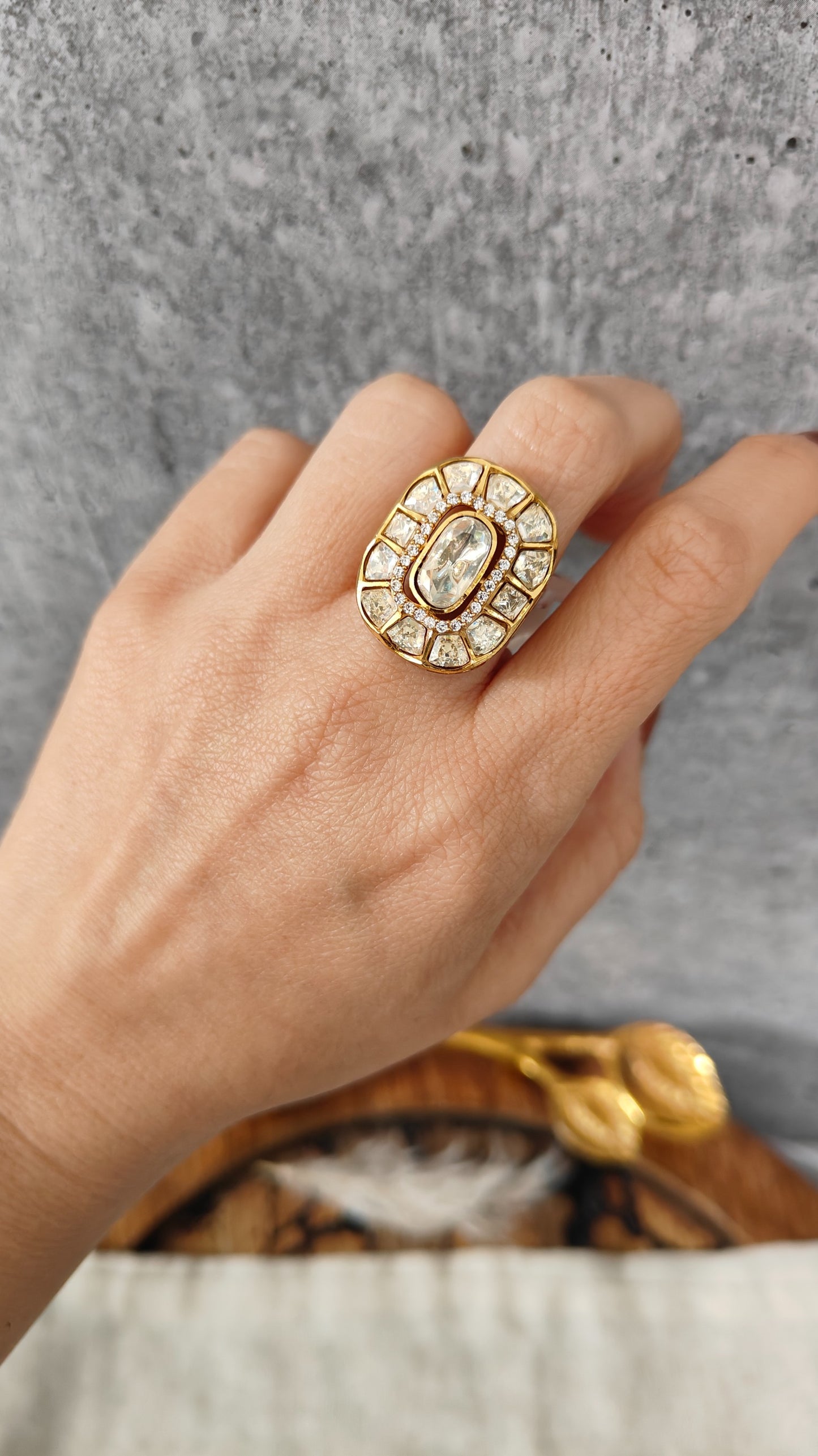 Rosette Statement Ring