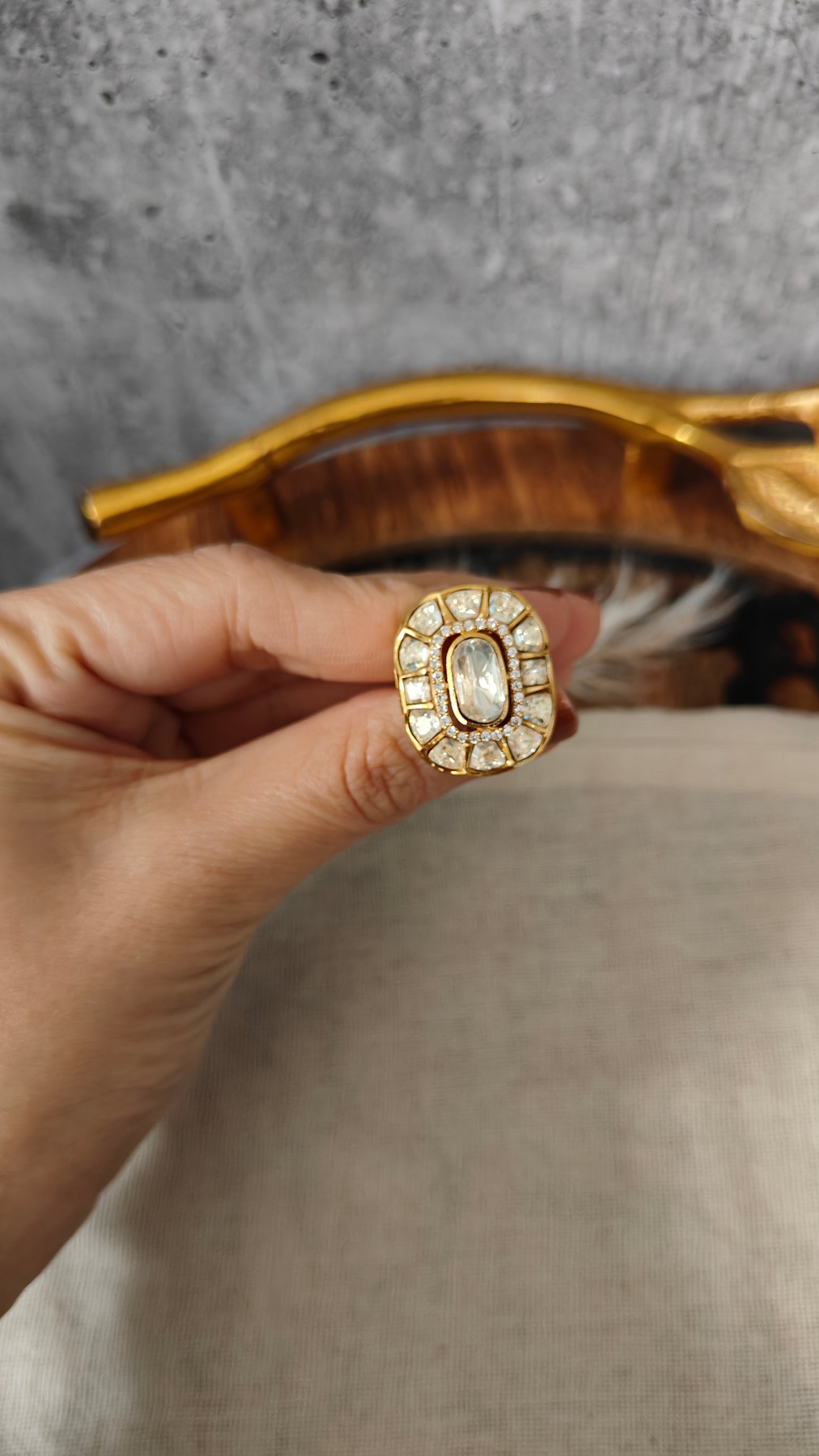 Rosette Statement Ring