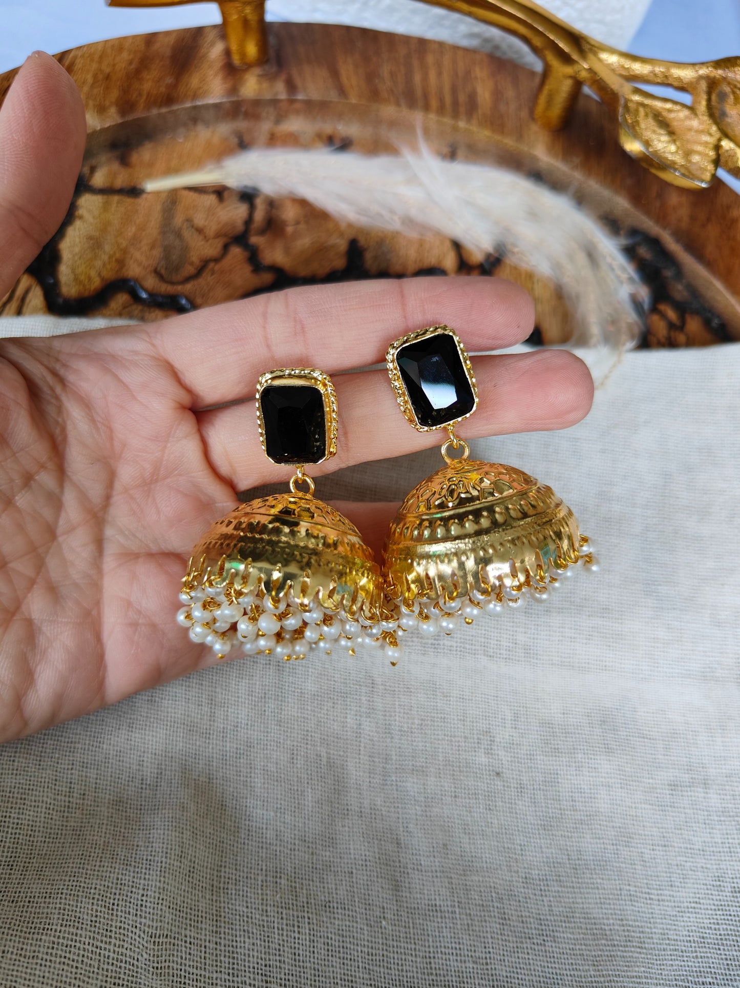 Dhara Jhumkas