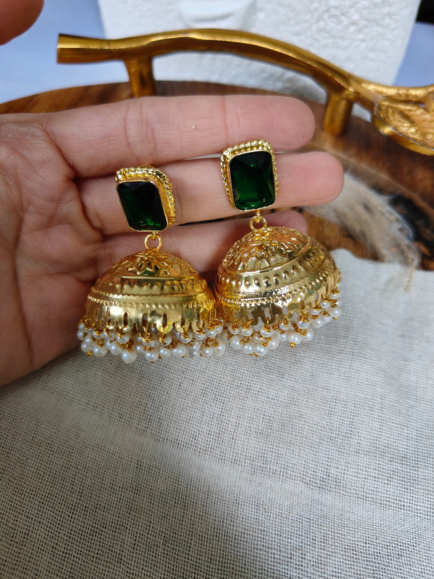 Dhara Jhumkas