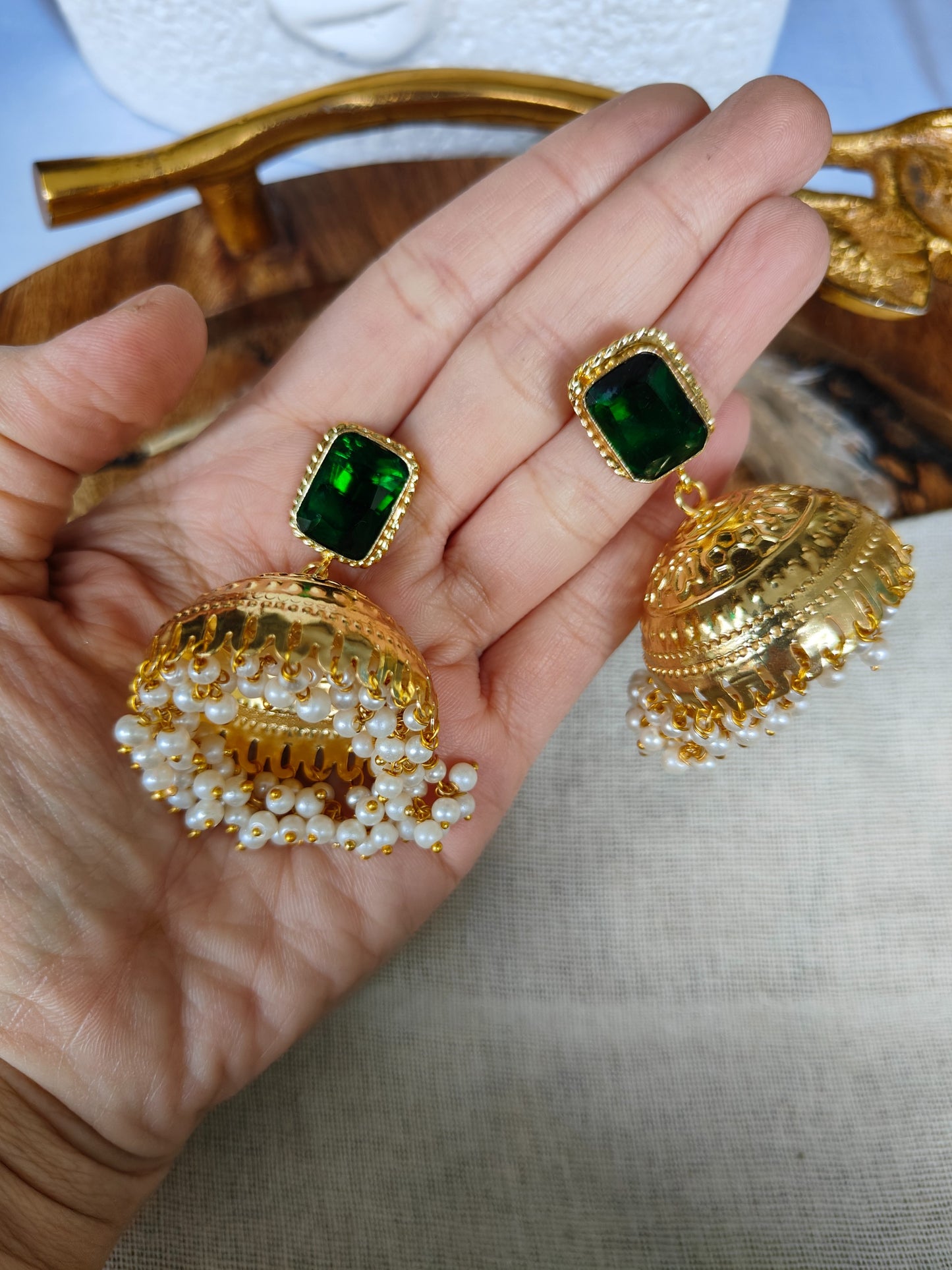 Dhara Jhumkas