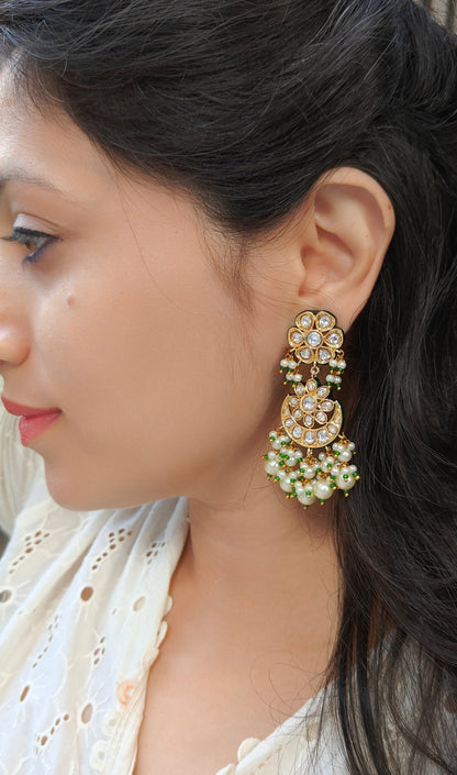 Chandrika Danglers with Pearls