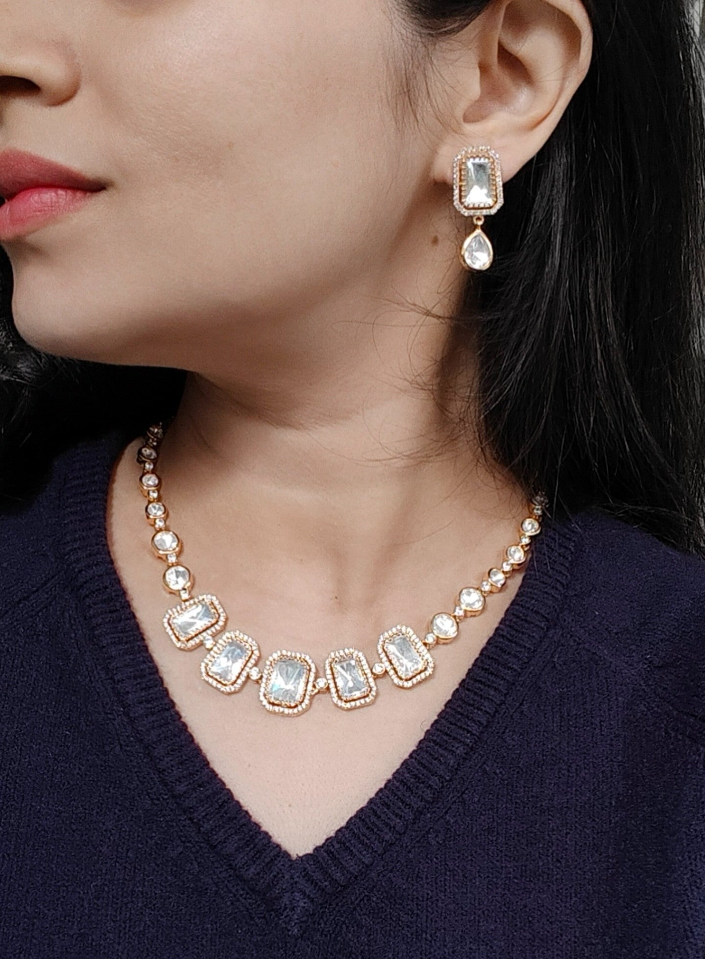 Ira Crystal Elegance Necklace Set