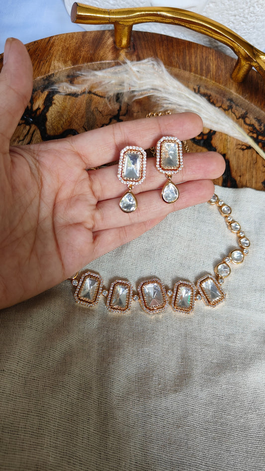 Ira Crystal Elegance Necklace Set