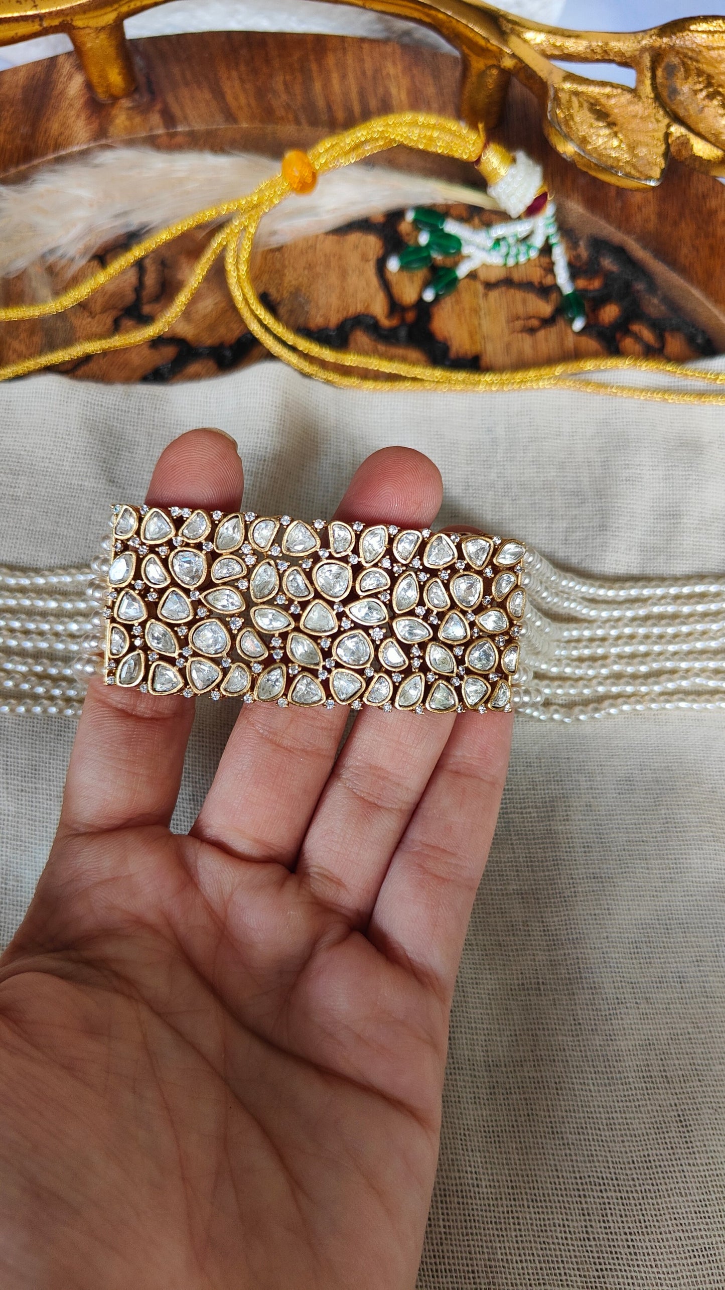 Aarzoo Kundan Choker Set