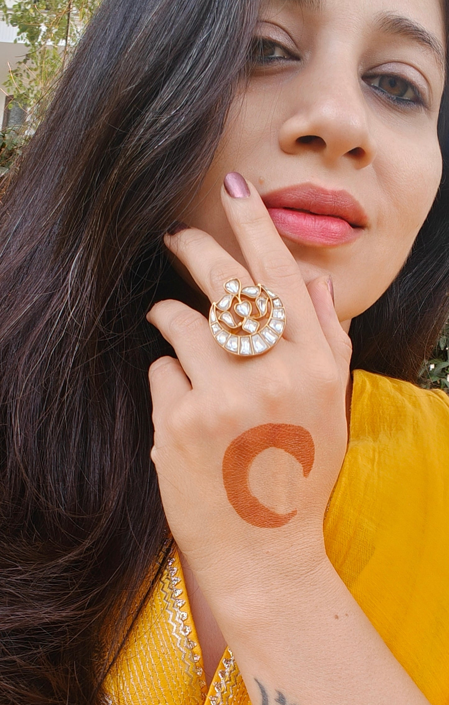 Crescent Moon Ring