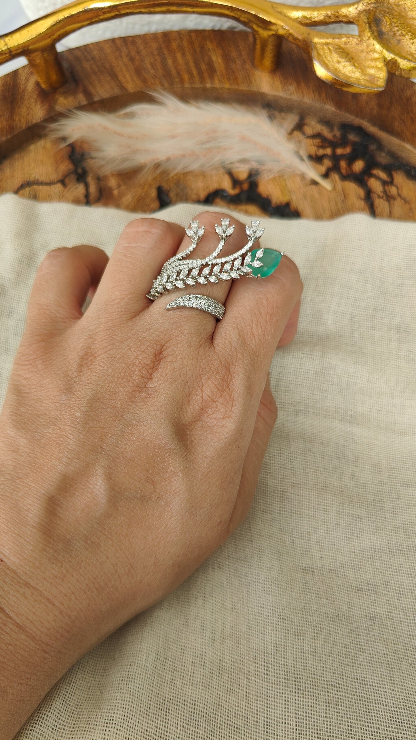 Kiaan Adjustable Ring