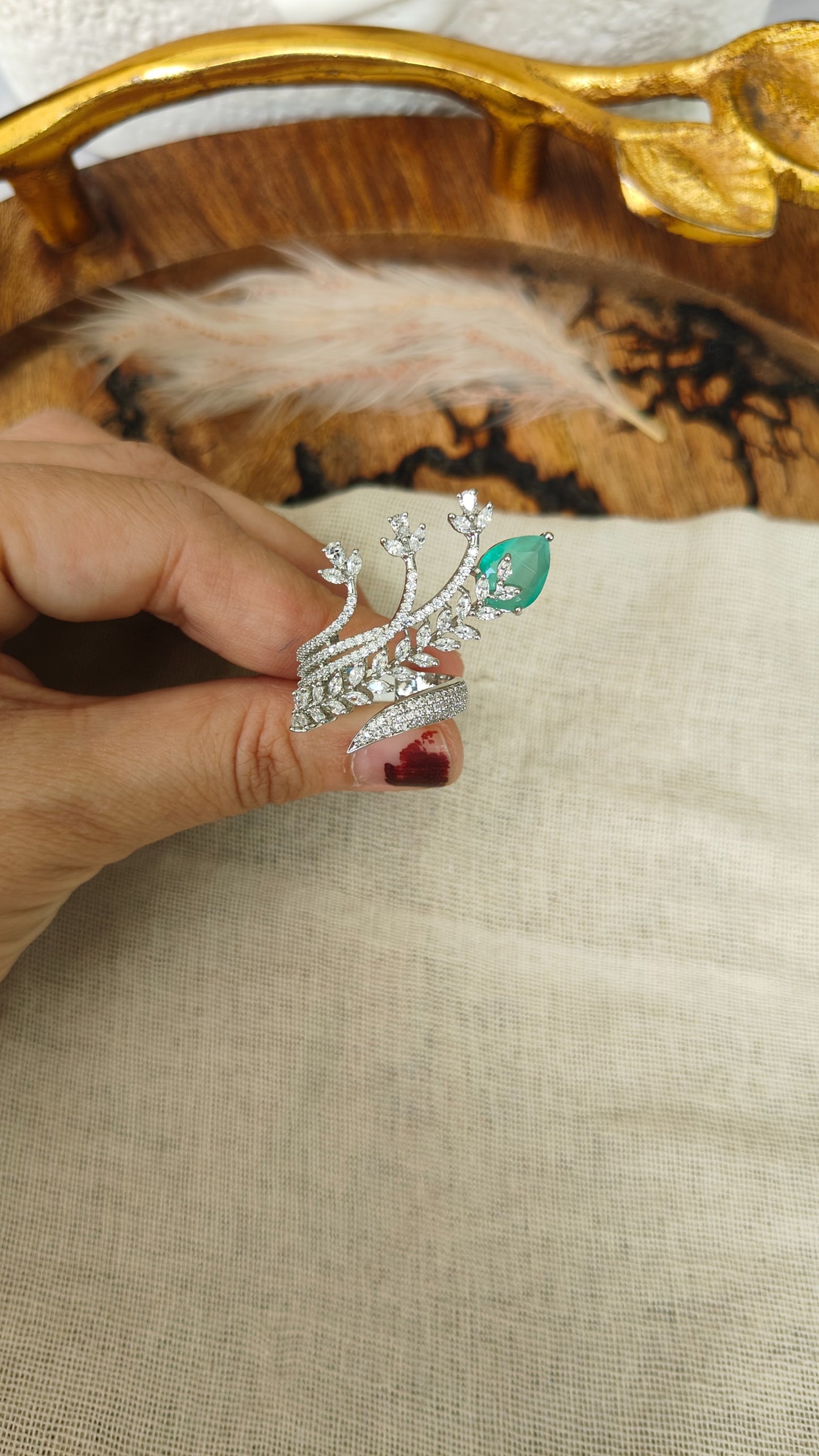 Kiaan Adjustable Ring