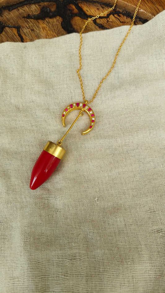 Nazariya Tusk Necklace