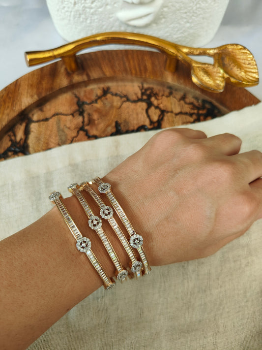Evara Bangles - Set of 4