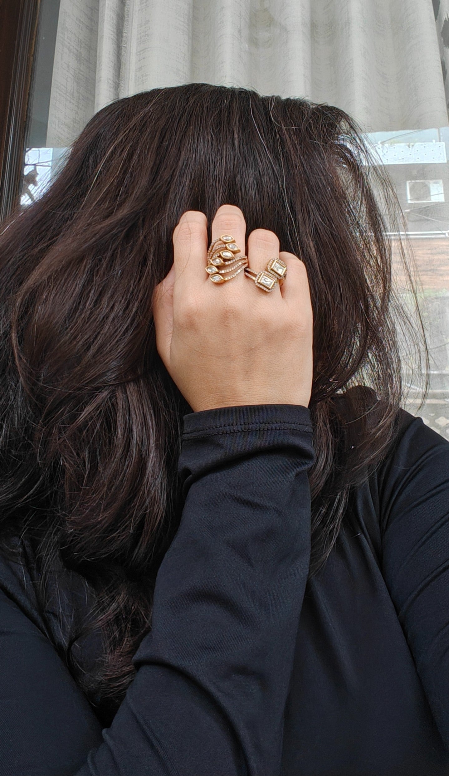 Zara Twin Stone Ring