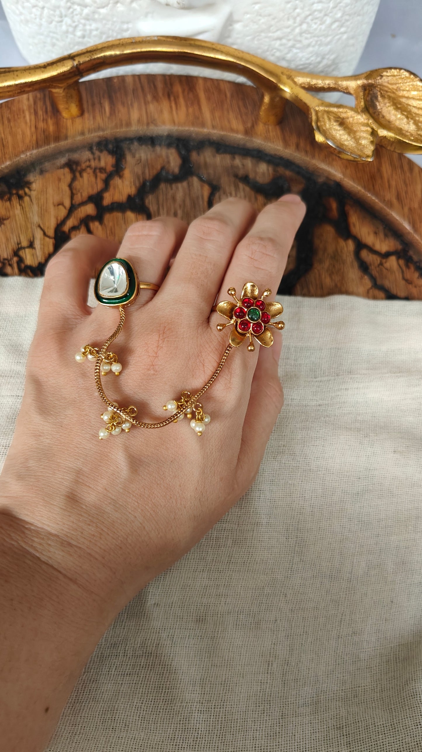 Gulbahar Ghungroo Ring