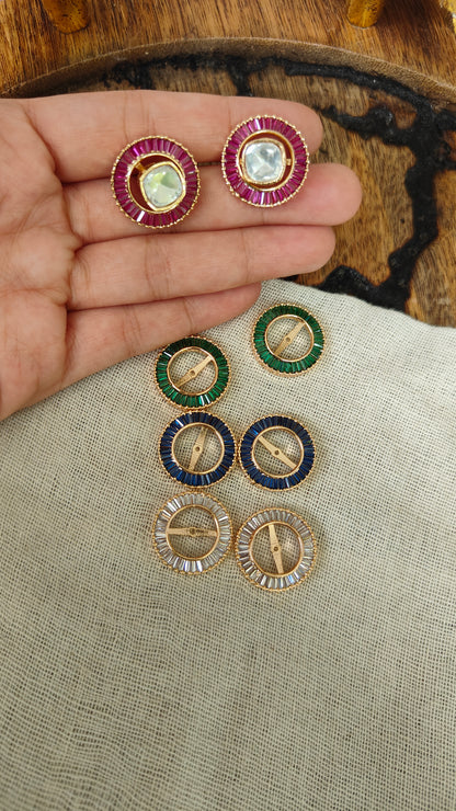 Quadra 4-in-1 Statement Earrings