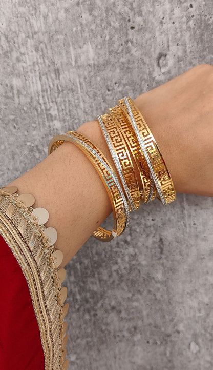 Mihira Greek Bangles - Set of 2