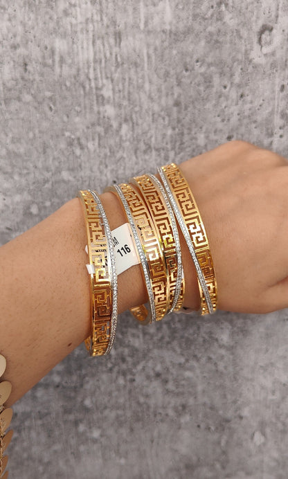 Mihira Greek Bangles - Set of 2