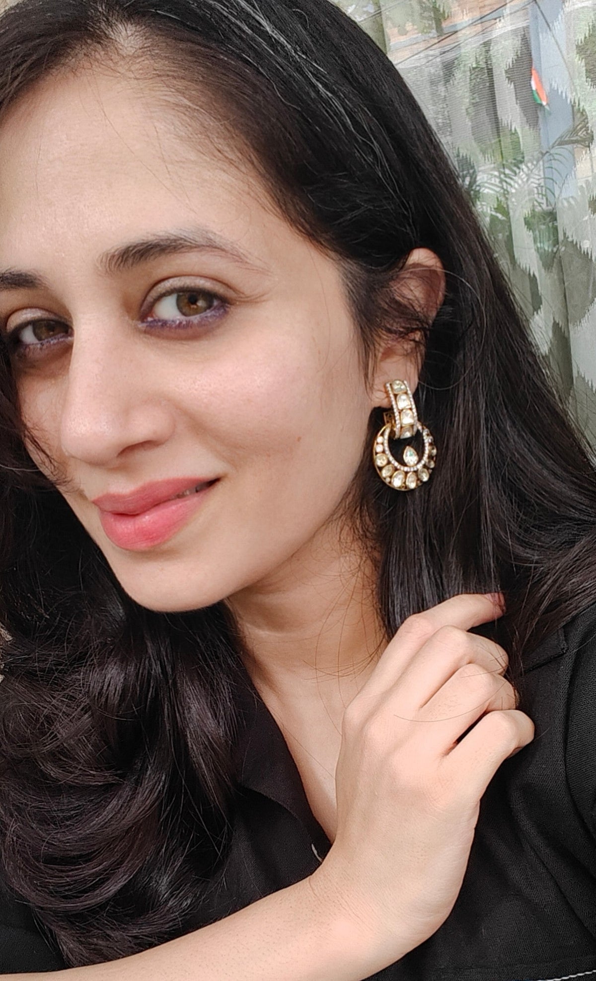 Chandrama Chandbali Earrings