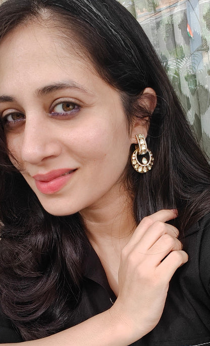 Chandrama Chandbali Earrings