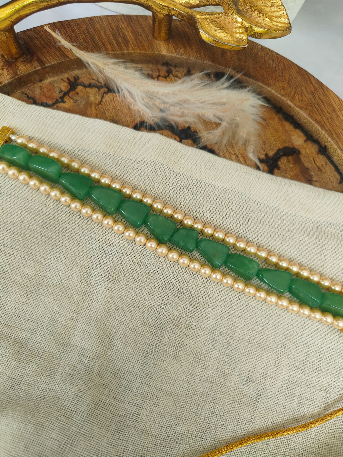 Vrinda Bead Necklace