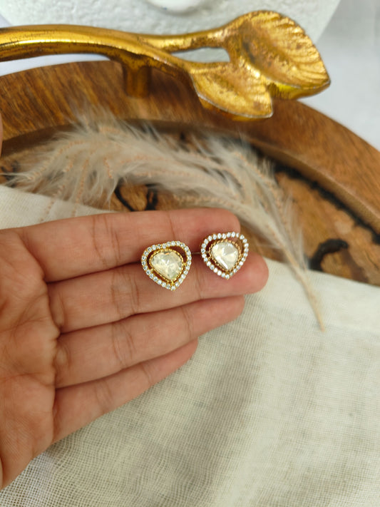 Mia Polki Studs